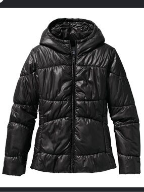 Patagonia Lidia Black Puffer Hooded Jacket - Women’s
